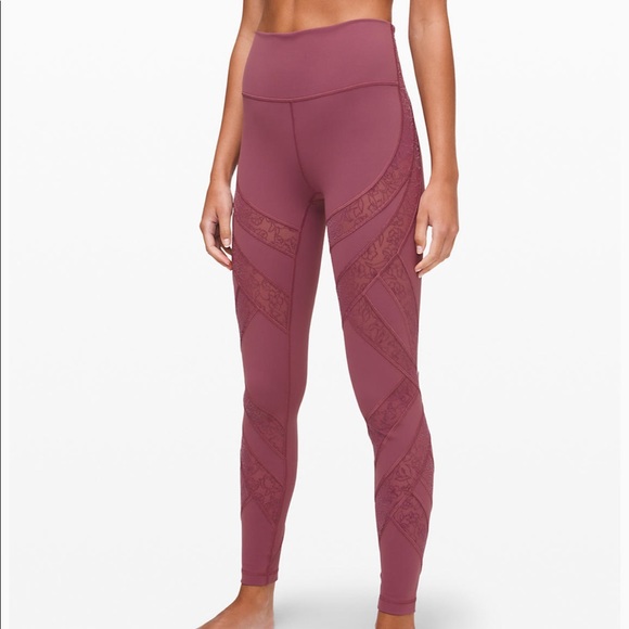 Lululemon Wunder Under High-Rise *Flocked 28" - Picture 3 of 6